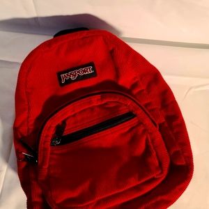 Vintage red jansport backpack